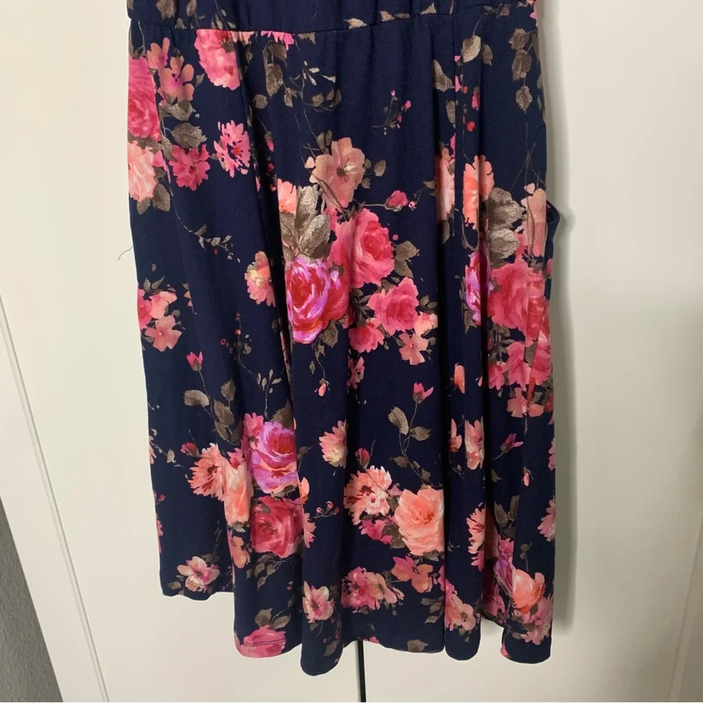 Girl’s Justice Floral Ruffled Sun Dress